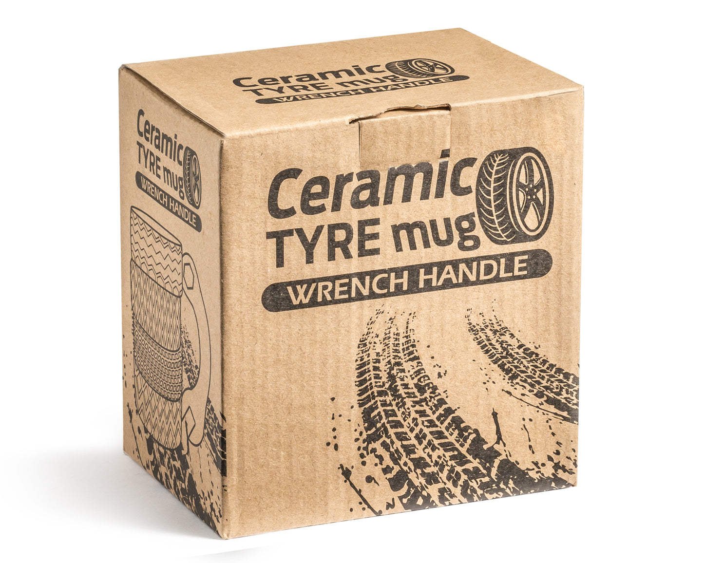 RIEPAS keramiskā krūze SUDRABA UZTRIEŽAS ROKTURIS