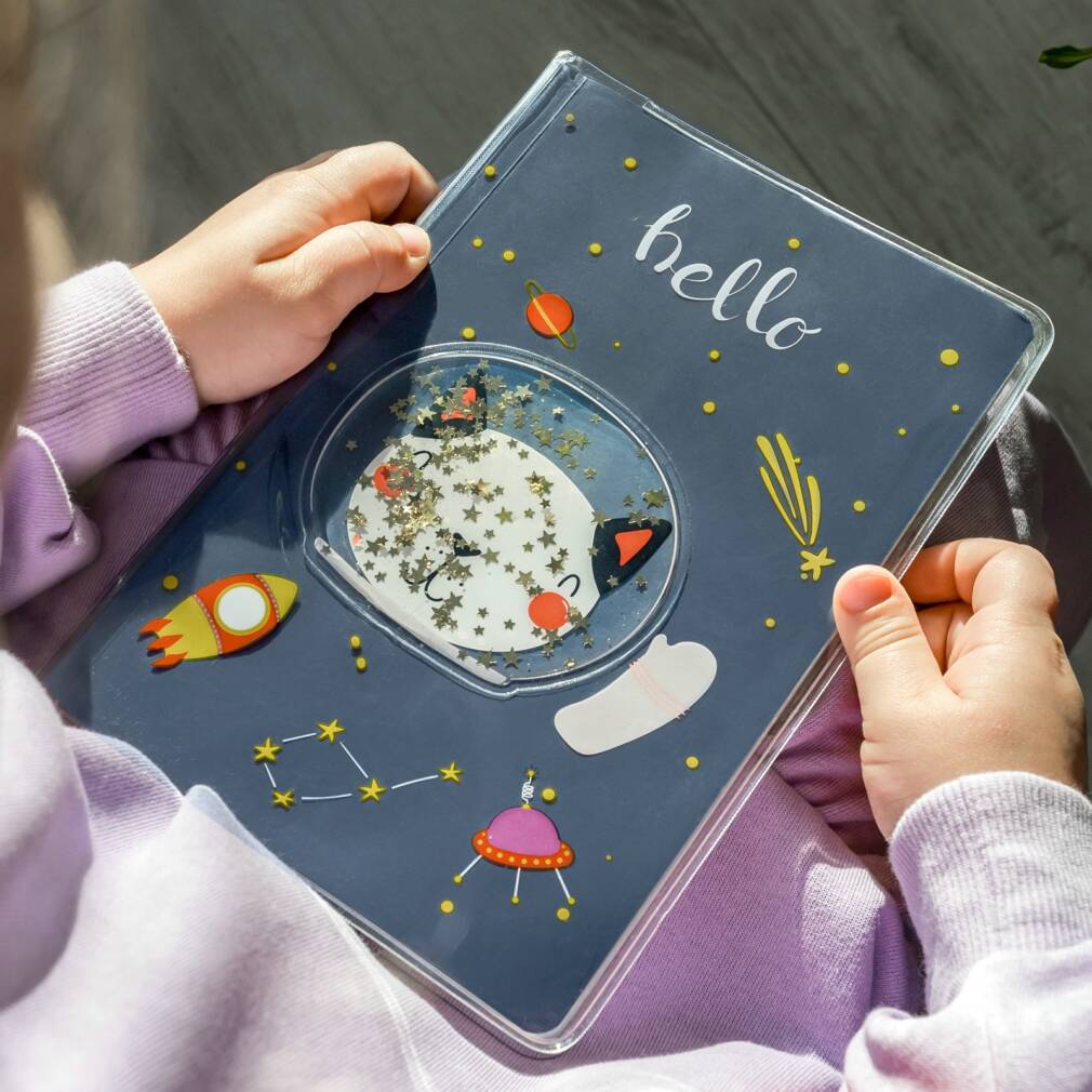 Piezīmju grāmatiņa KAĶIS KOSMOSA