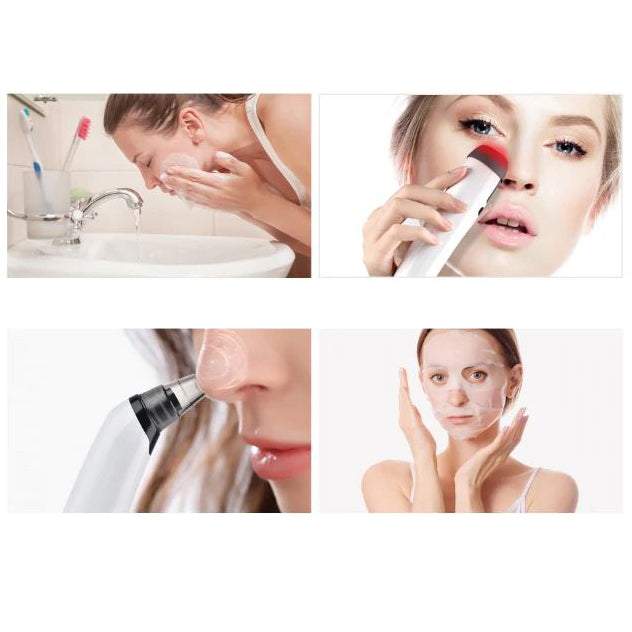 Poru attīrītājs ar apsildes uzgali