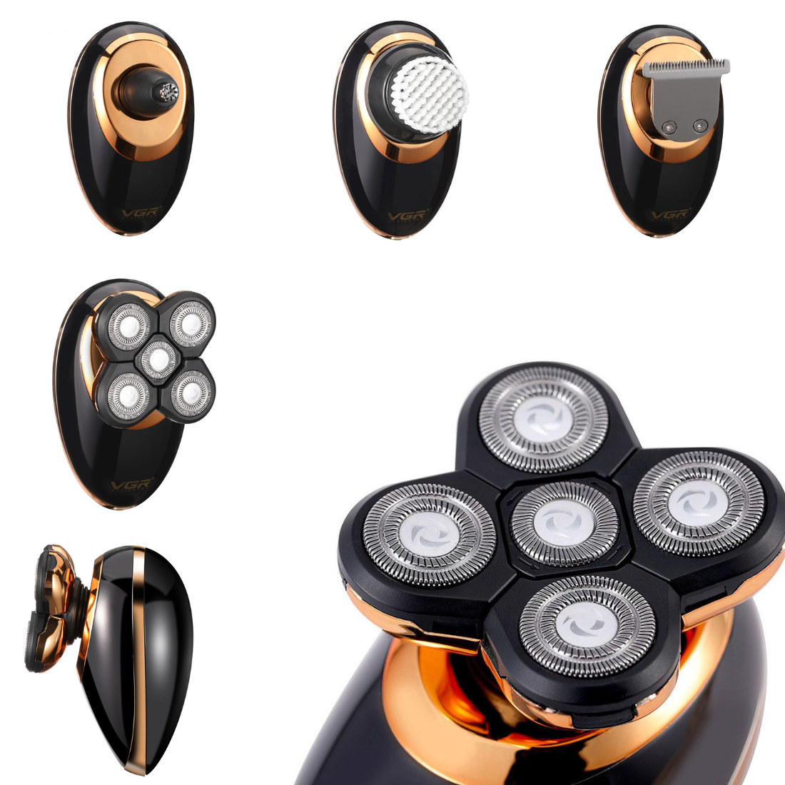 Vīriešu skuveklis 5in1