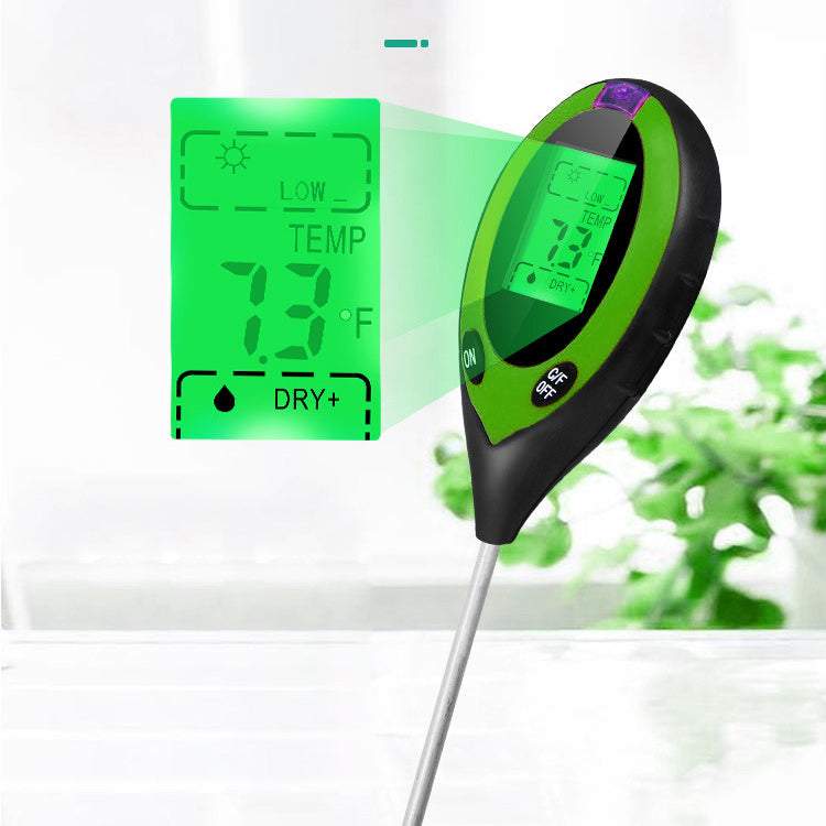 Elektroniskais augsnes PH skābes mērītājs