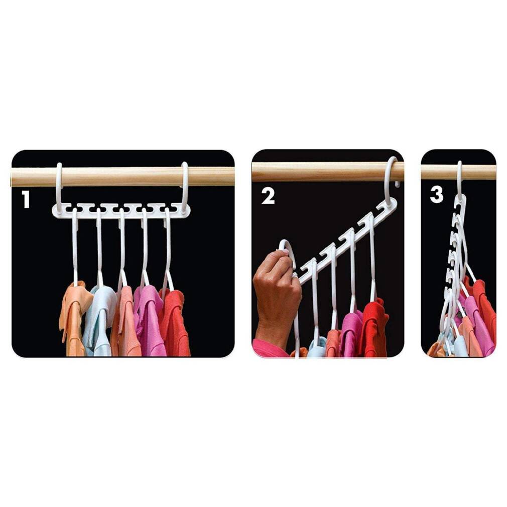 Drēbju pakaramo organizators skapim