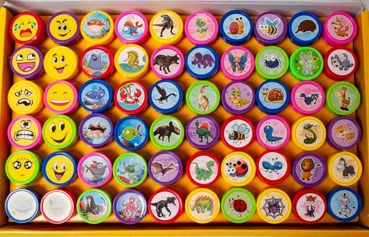 Zīmogu komplekts - 60 gab