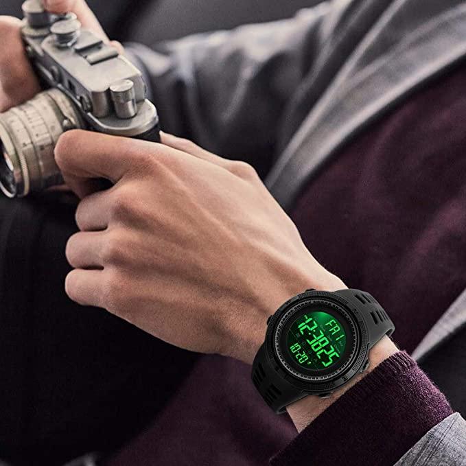 Ūdensizturīgs digitālais rokas pulkstenis