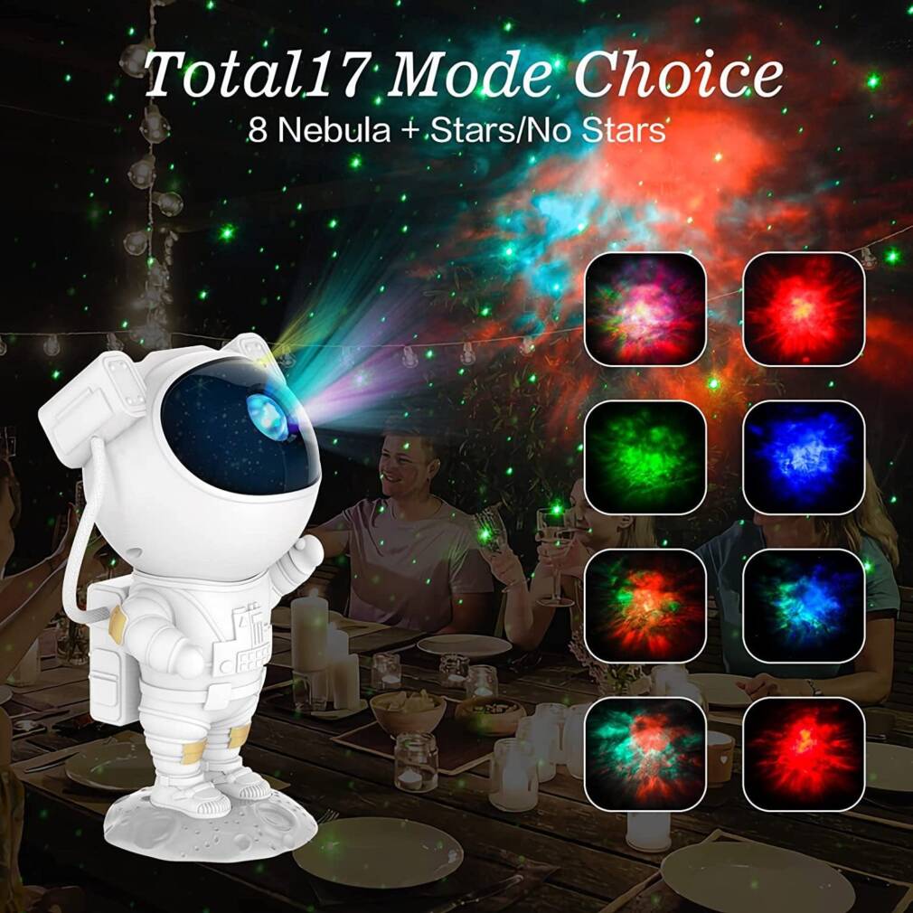 Zvaigžņu projektors - astronauts