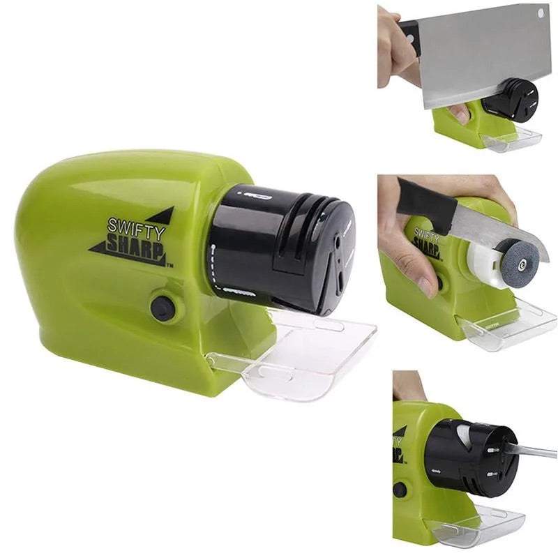 Elektriskais asinātājs nažiem, šķērēm