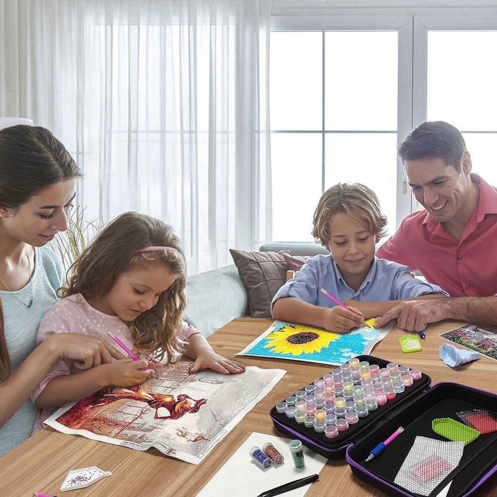 Izšūšanas komplekts ar dimantiem