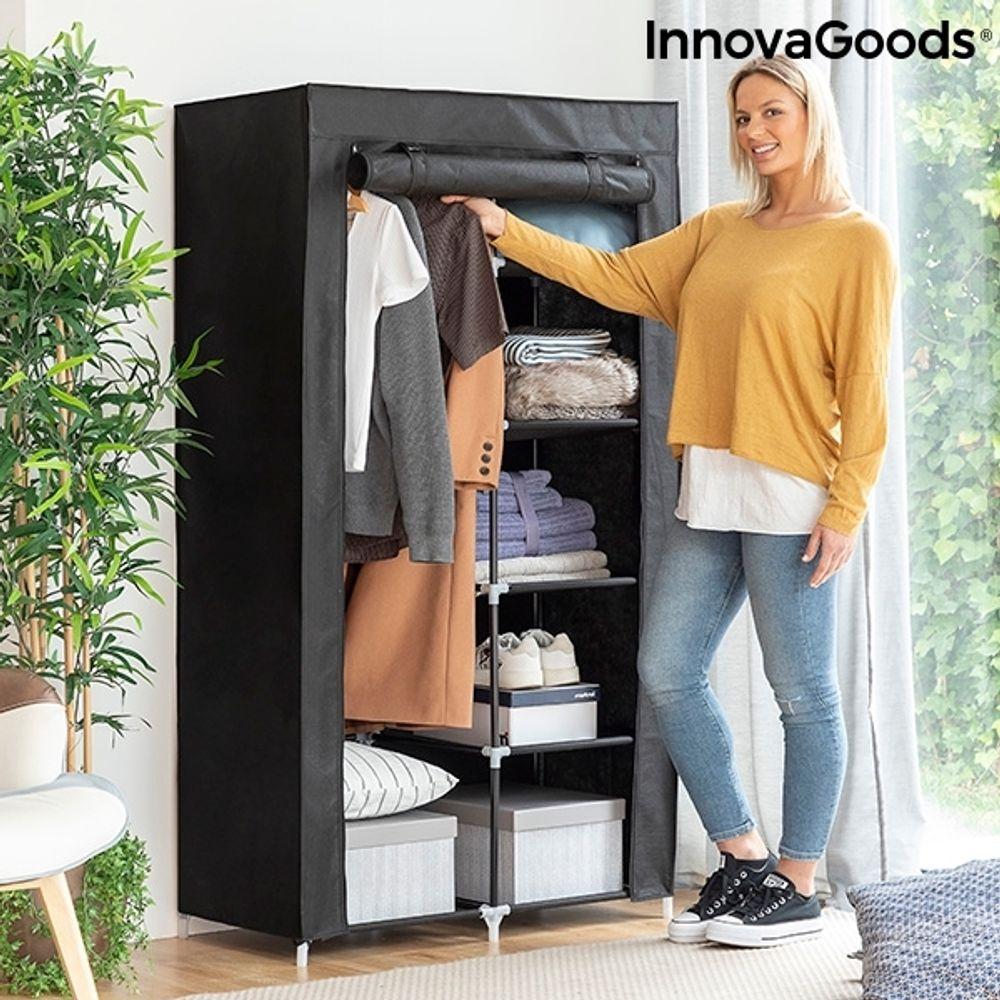 Auduma skapis, apģērba un apavu organizators