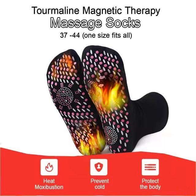 Sildošās zeķes ar pašsilstošu turmalīnu