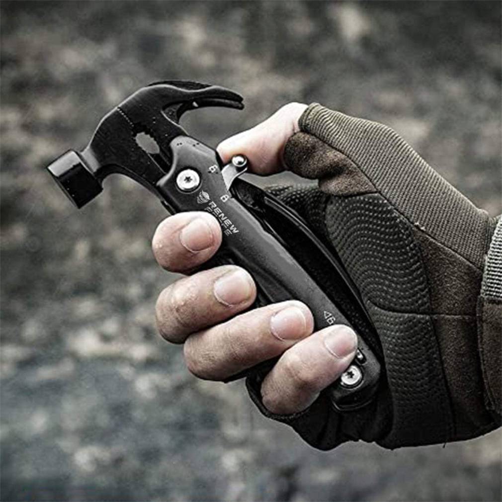 Daudzfunkcionāls rīks ar āmuru, 12 funkcijas