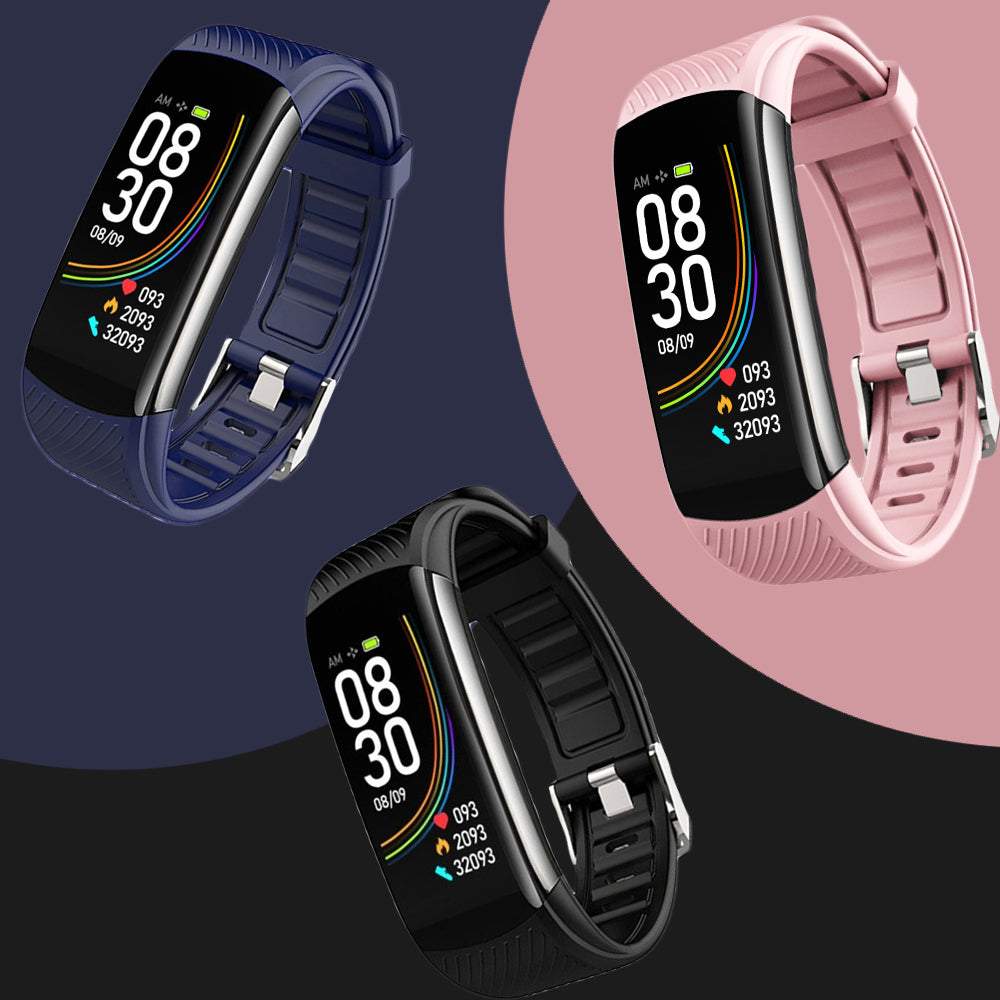 Ūdensizturīga viedaproce,pedometrs, miega analīze, pulsa mērītājs