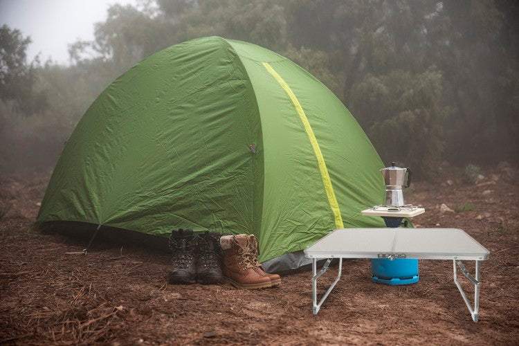 Saliekamais tūristu galds - koferis