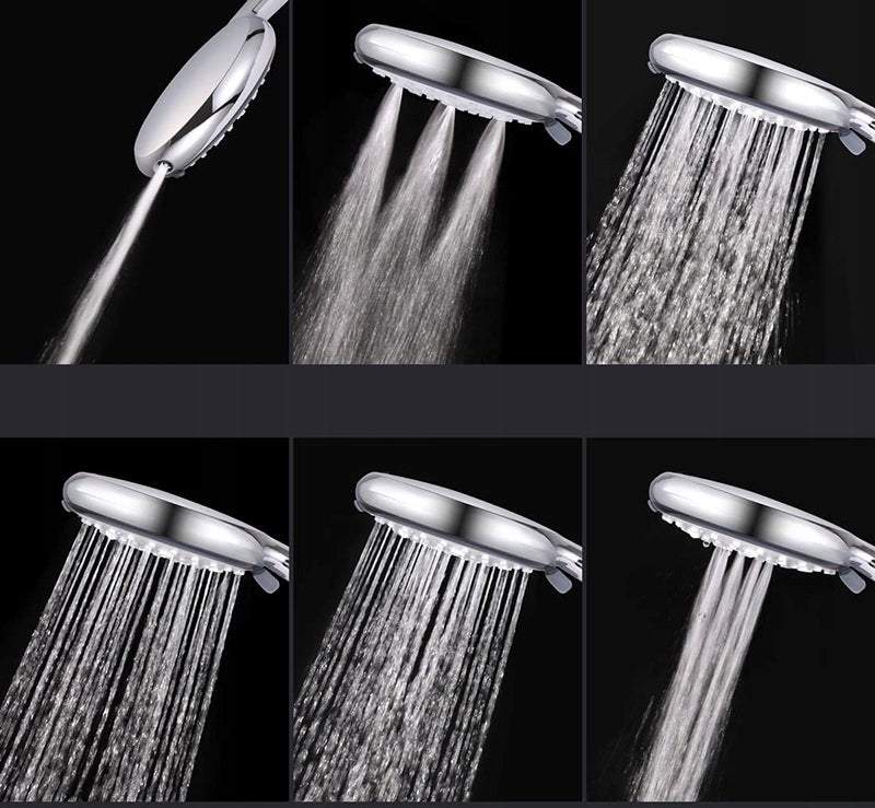 Dušas roka ar 6 izsmidzināšanas režīmiem