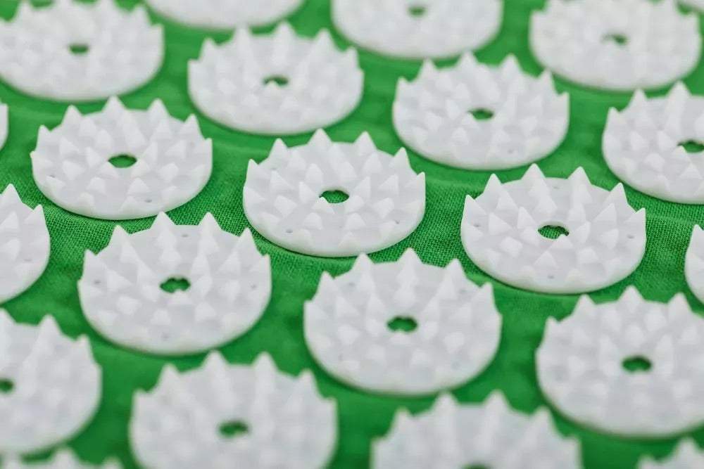 Akupunktūras paklājs un spilvens