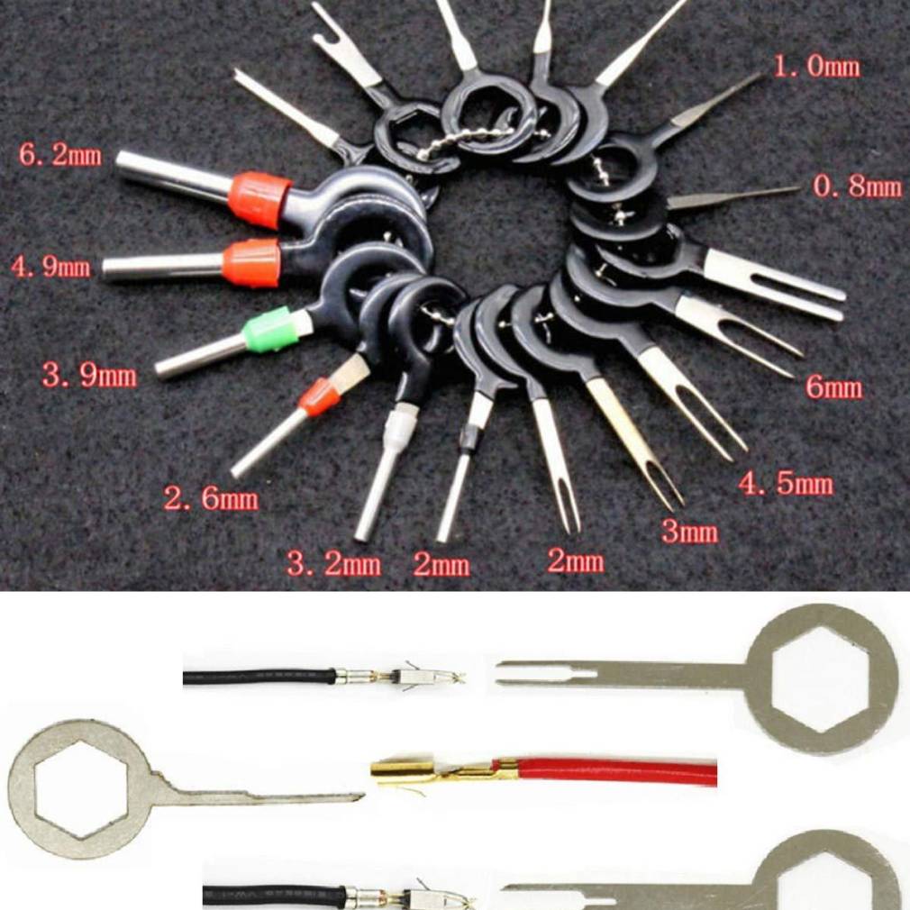 Atslēgu komplekts tapu noņemšanai 18 gab.