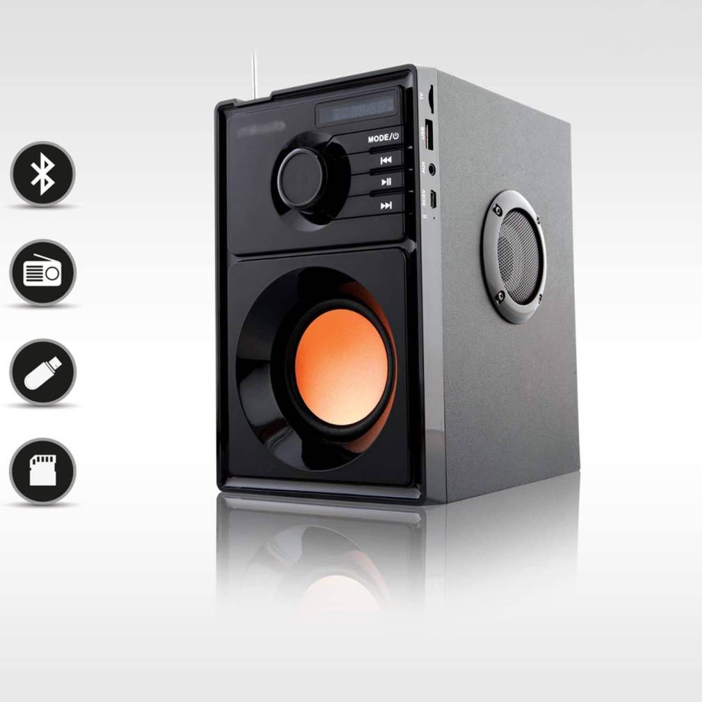 Bezvadu bluetooth karaoke skaļrunis