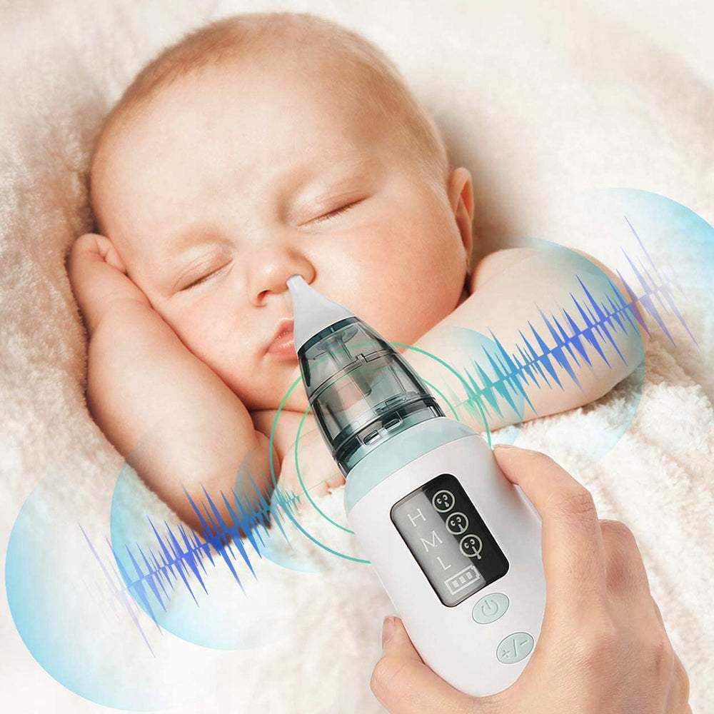 Elektriskais deguna un ausu aspirators ar ekrānu