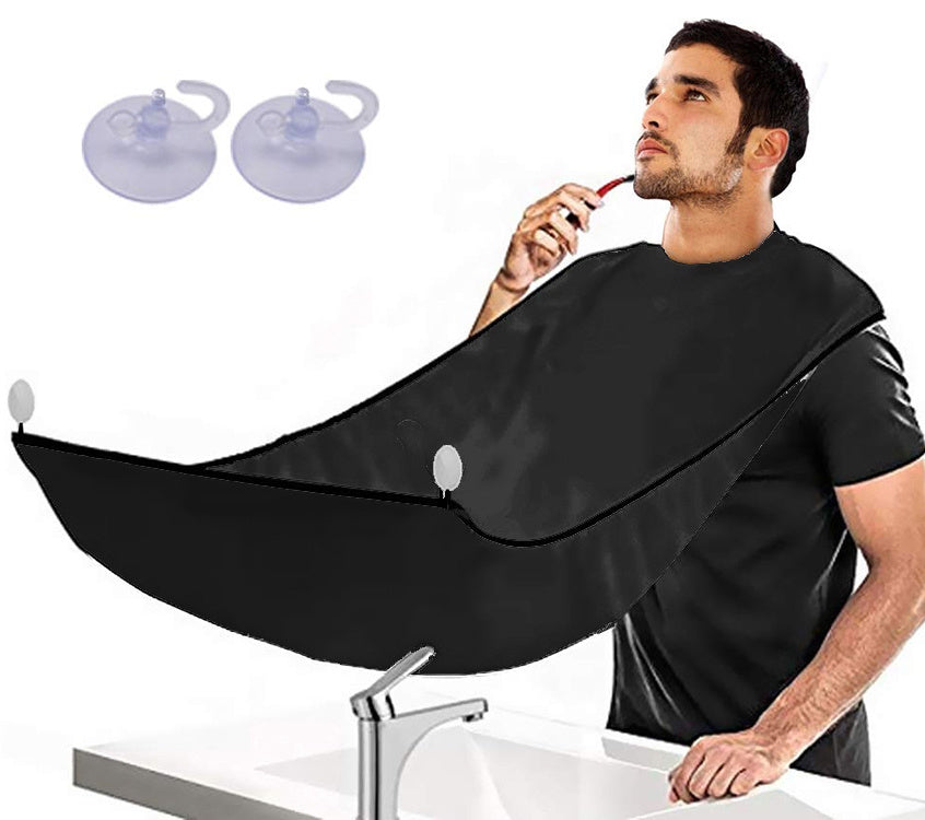 Priekšauts bārdas skūšanai ar piesūcekņiem