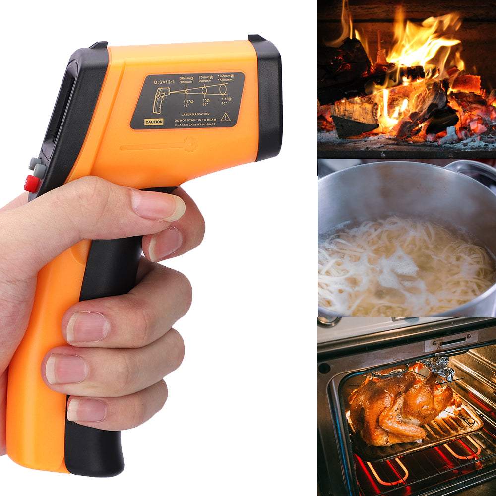 Lāzera termometrs- temperatūras mērītājs -50 ~ 400°C