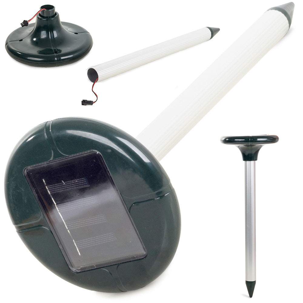 Dzīvnieku atbaidītājs ar saules paneli