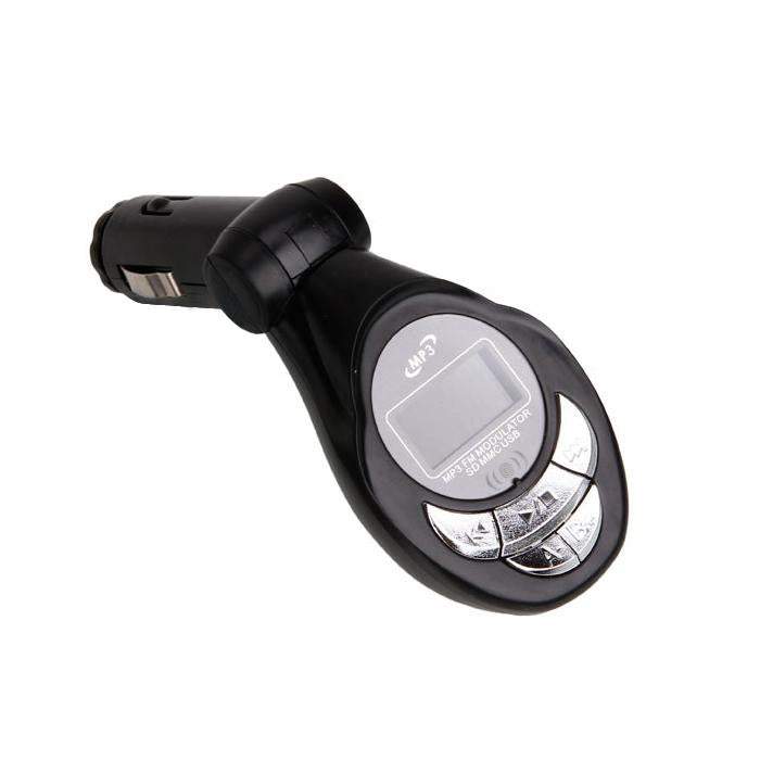 MP3 atskaņotājs ar FM modulatora raidītāju un LCD displeju