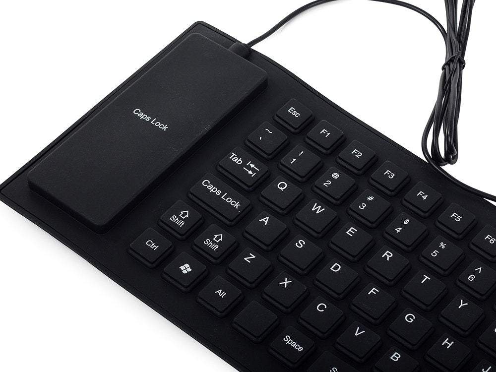 Silikona klaviatūra - salokamā tastatūra USB