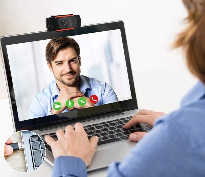 USB WEB kamera ar mikrofonu