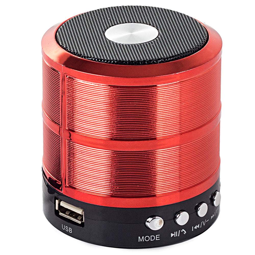 Bezvadu bluetooth skaļrunis ar  FM radio un MicroSD