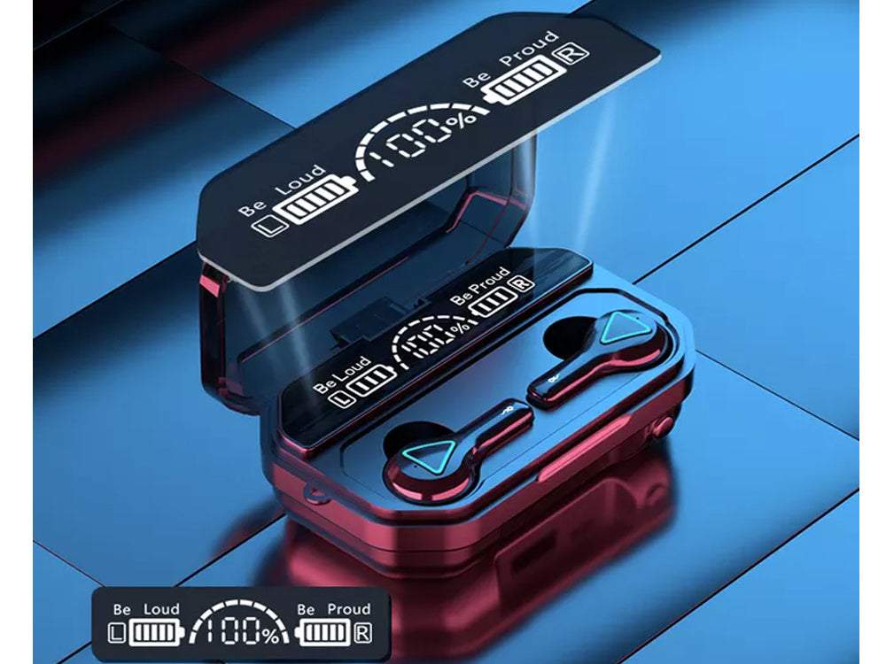 Bezvadu austinas ar powerbank kasti