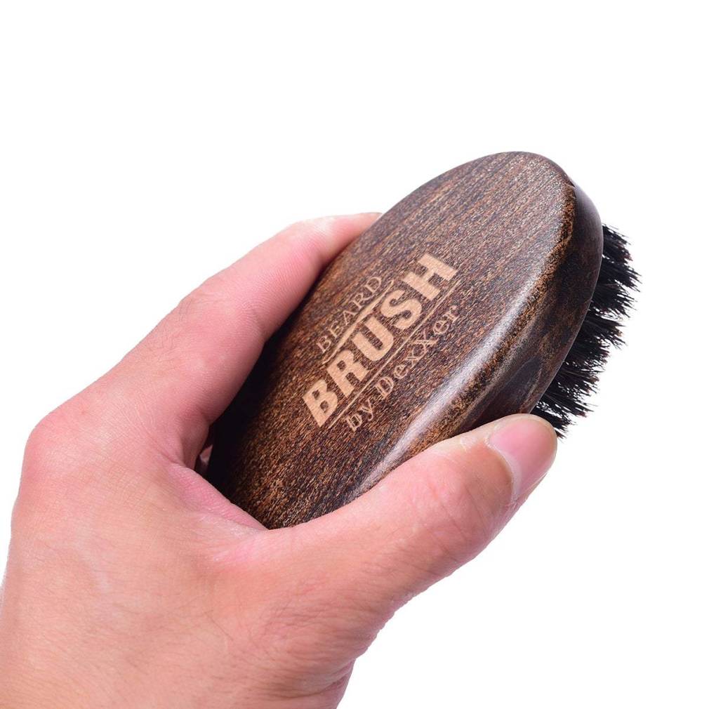 Komplekts bārdas kopšanai, ķemme un birste