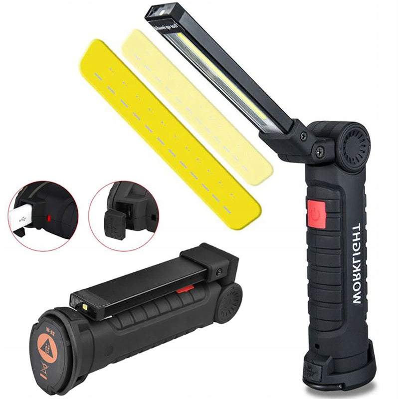 Salokamā lampa ar magnētu 200lm IP65