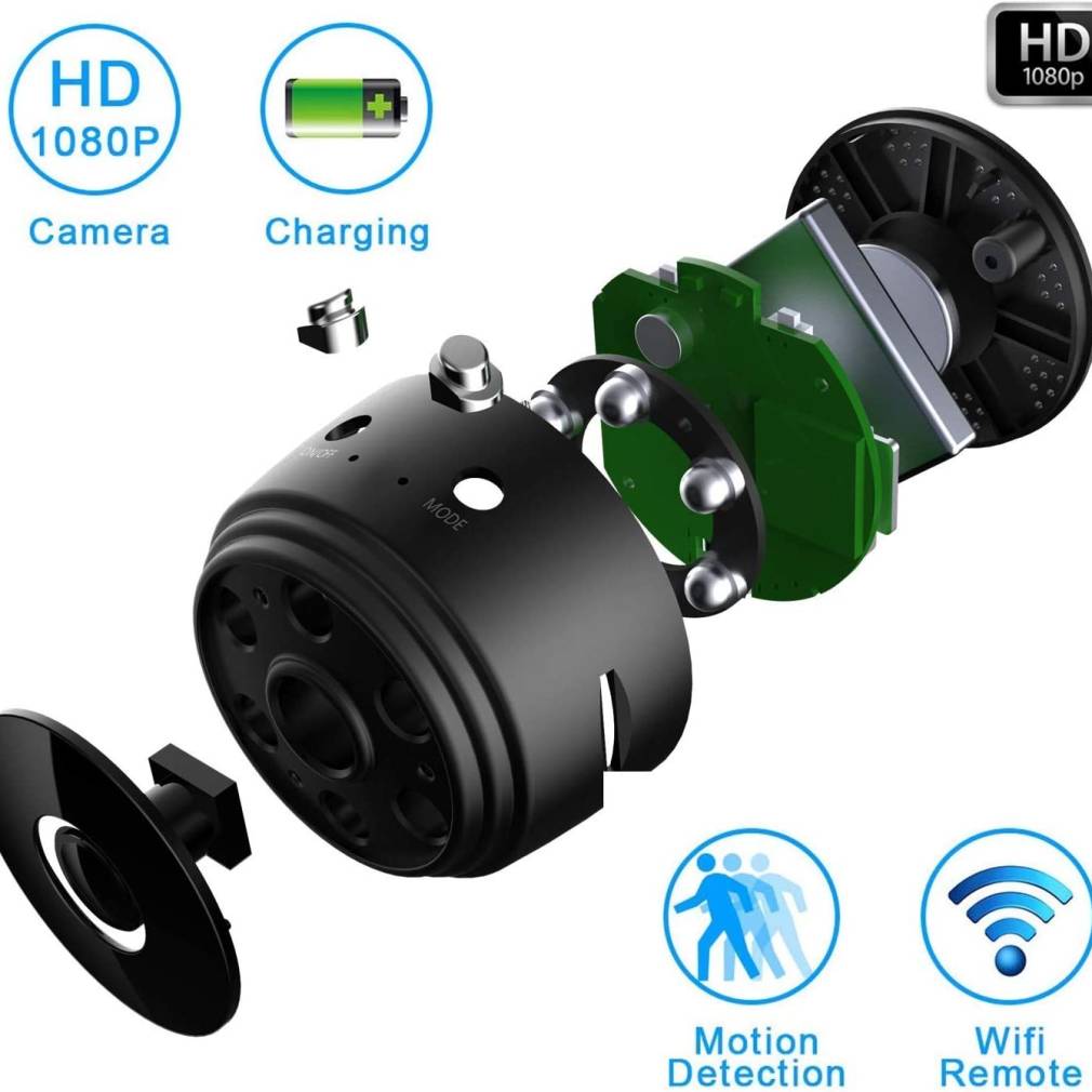 Mini bezvadu novērošanas kamera