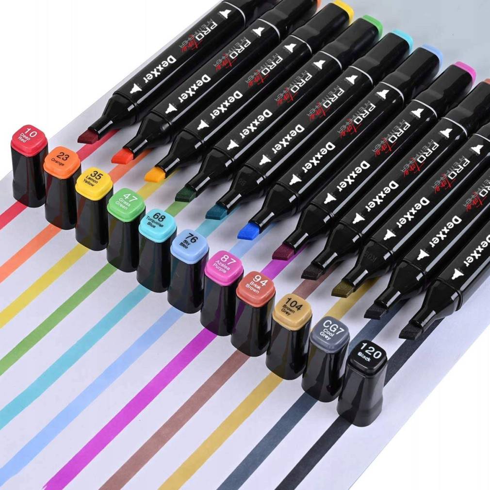 Marķieru – flomāsteru komplekts 262 gab.