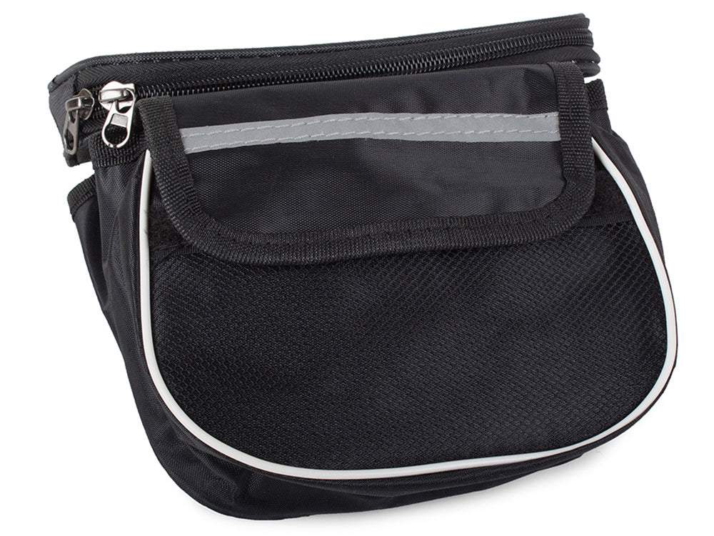 Velosipēda rāmja bagāžnieks ar telefona turētāju