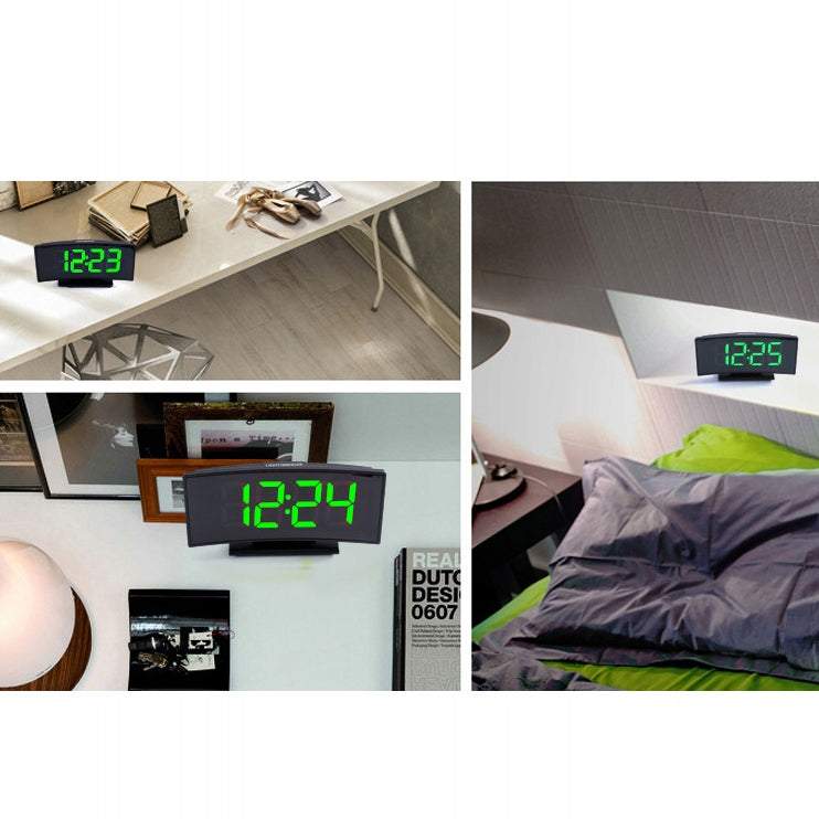 Elektroniskais pulkstenis spogulis