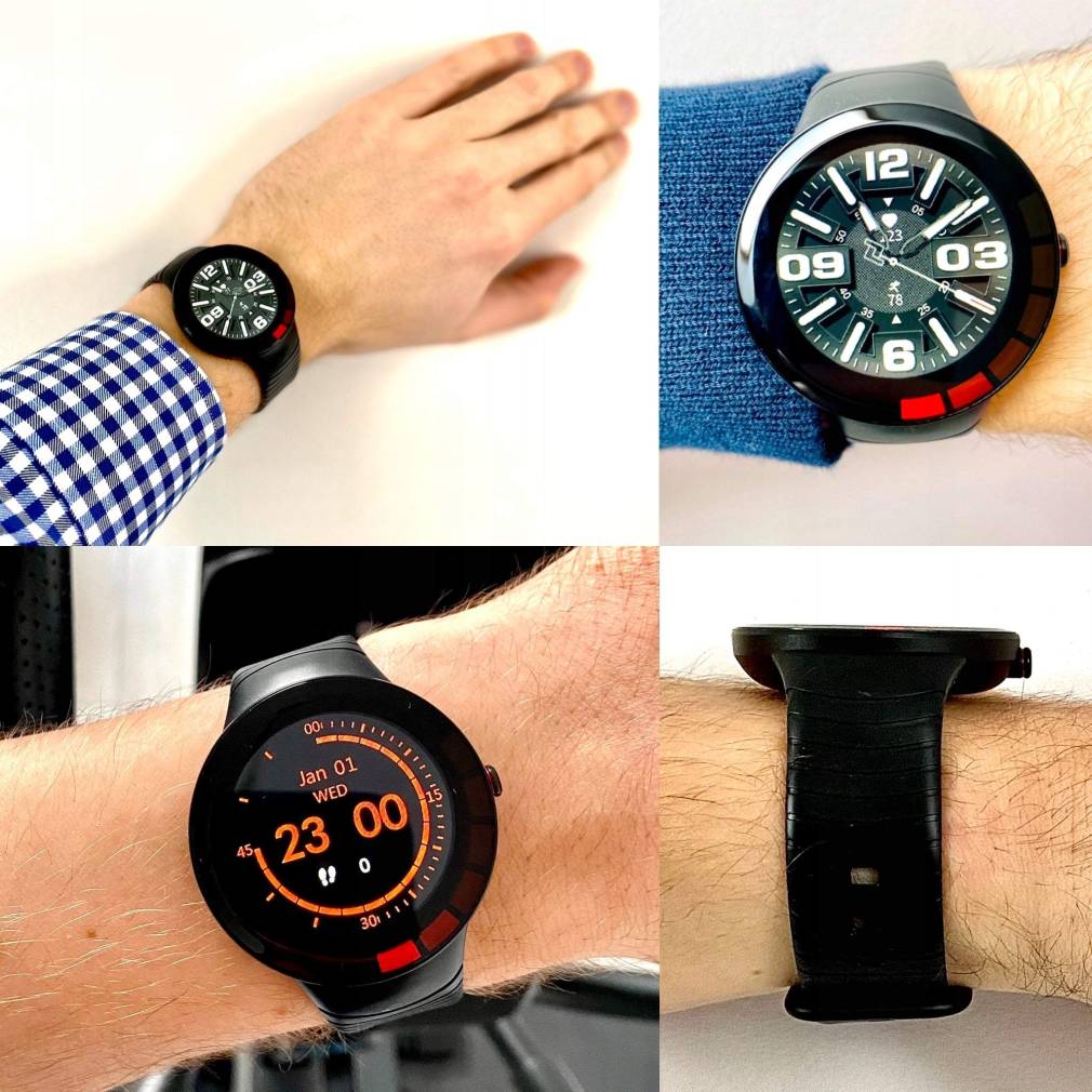 Viedpulkstenis smart-watch ūdensizturīgs, pulsometrs, soļu skaitītājs