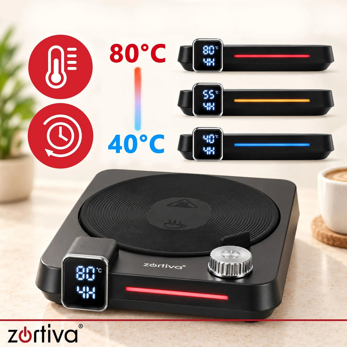 40 W elektriskais krūzes sildītājs