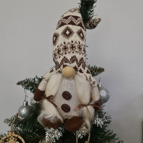 Pelēks rūķis ar LED gaismu