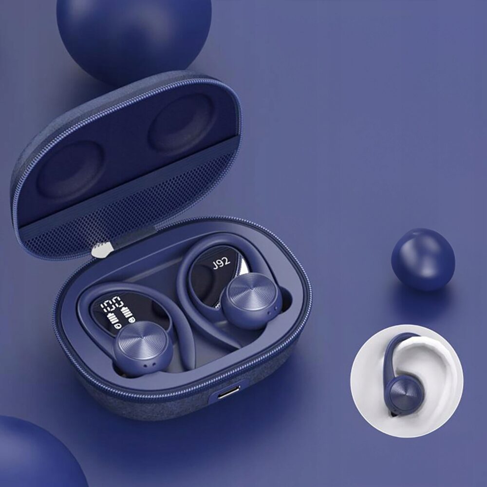 Bezvadu Bluetooth austiņas ar džinsa auduma korpusu