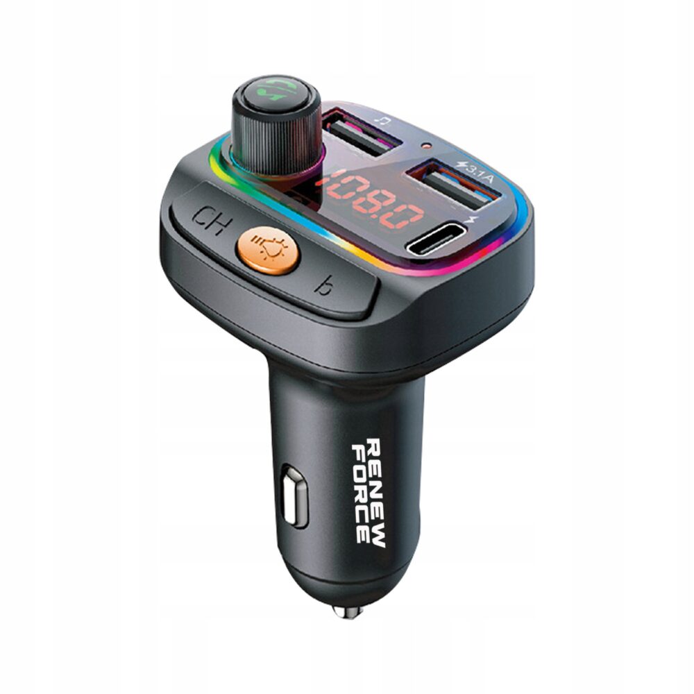 Bluetooth FM automašīnas raidītājs