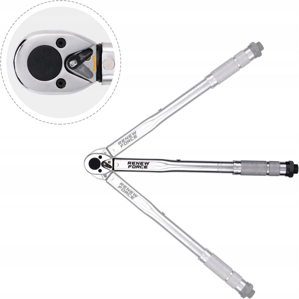 Griezes momenta atslēga 7-112 Nm ar fiksatoru