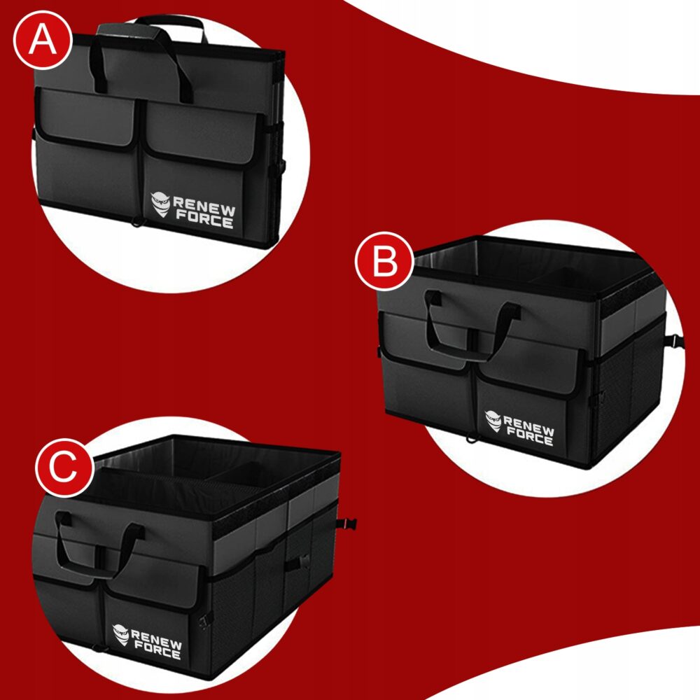 Slēgts bagāžas organizētājs