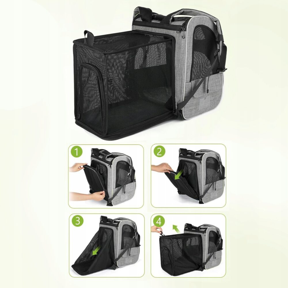 Mugursoma dzīvnieku pārvadāšanai