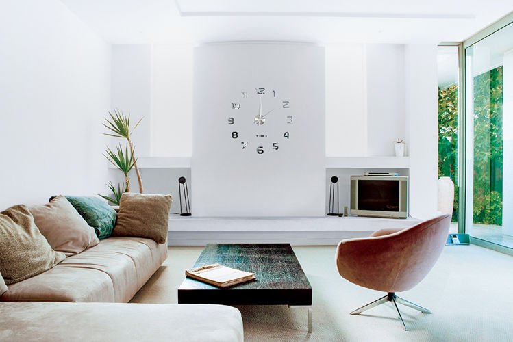 DIY sienas pulkstenis