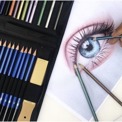 Skicēšanas komplekts 74 gab