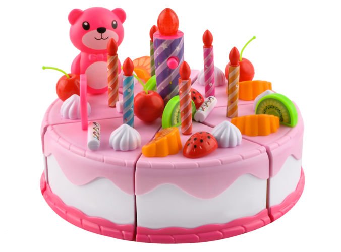 Dzimšanas dienas torte - 80 elementi