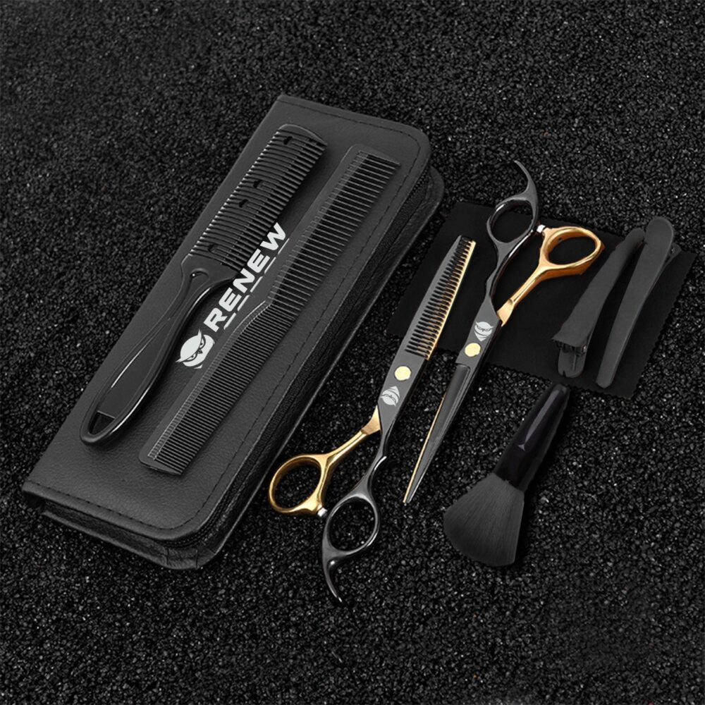 Frizieru šķēru komplekts