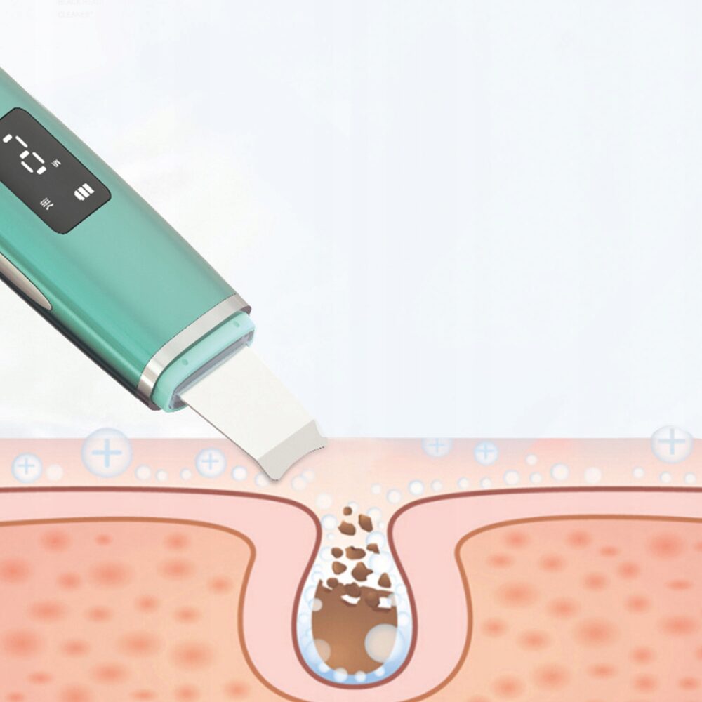 Ultraskaņas kavitācijas pīlinga aparāts zaļš