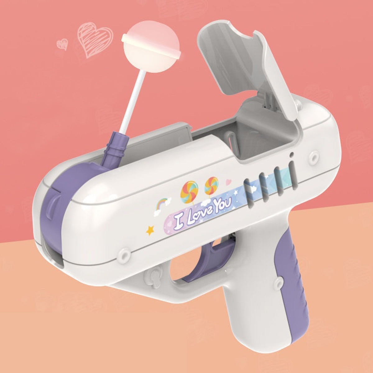 Pistole ledenēm uz kociņa