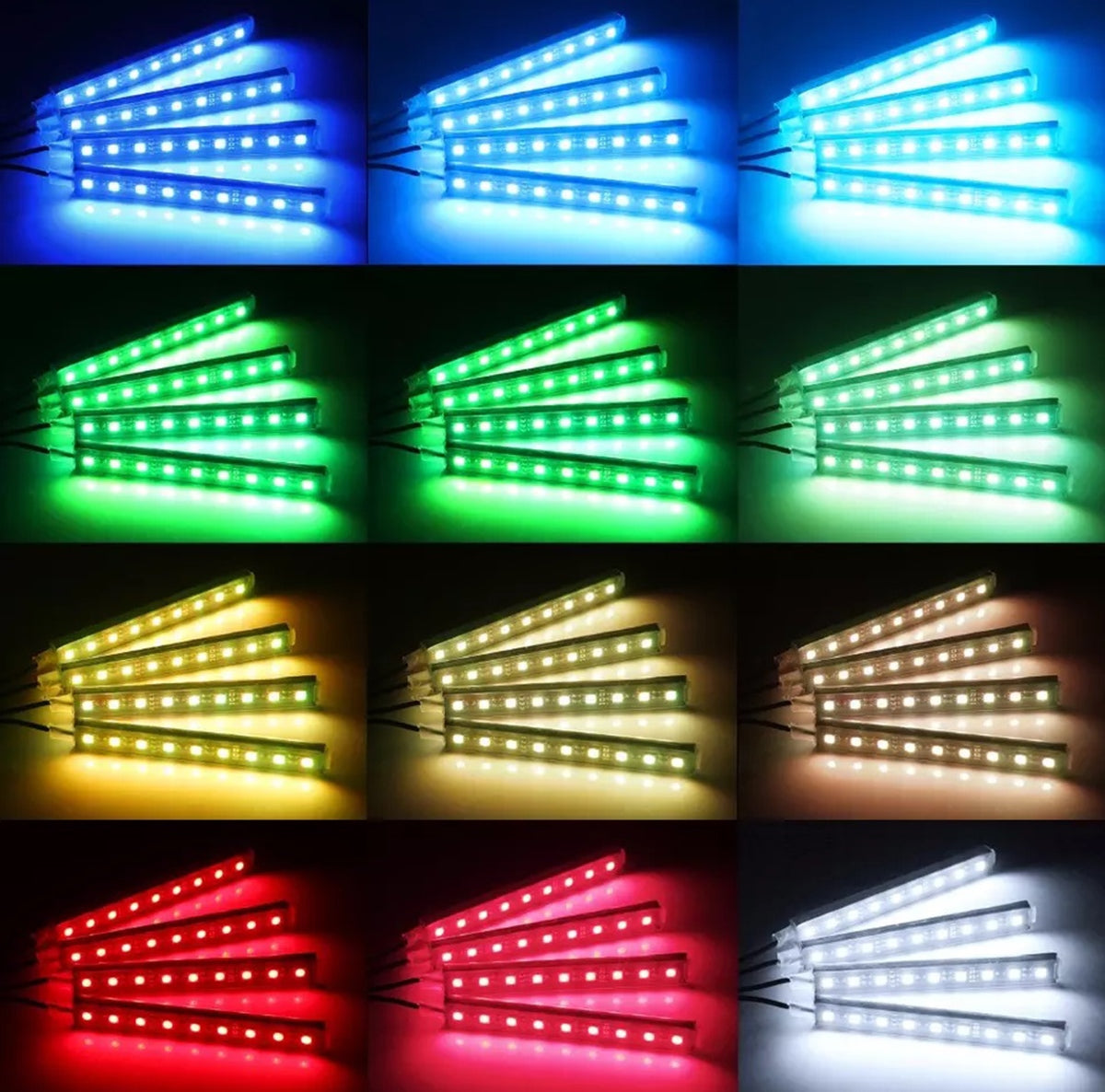 Auto salona apgaismojums